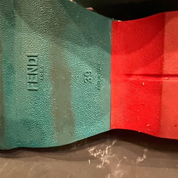 Floral Embellished Black Slip-On Sneakers - Picture 4 of 8